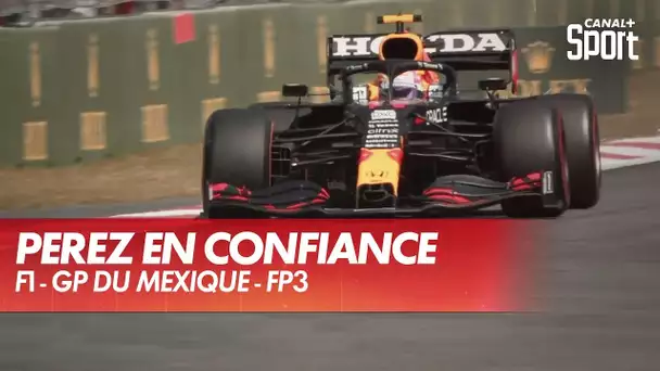 Sergio Perez meilleur temps des FP3 dans son jardin ! - GP du Mexique