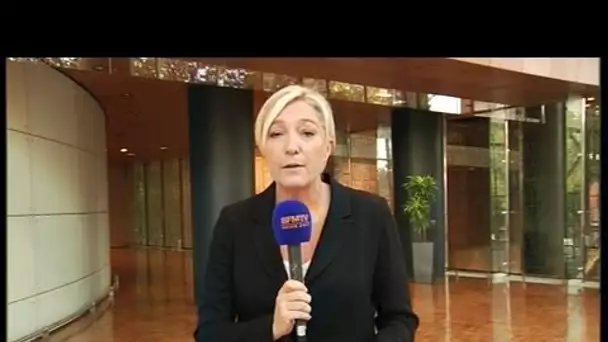Marine Le Pen: 'le FN est le premier parti de France' - 07/10