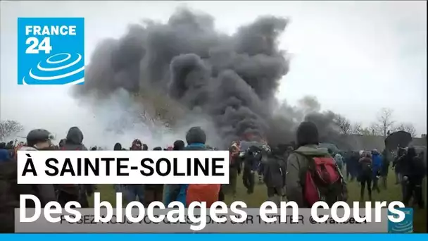 Blocages en cours à Sainte-Soline : 20 000 personnes attendues devant les préfectures ce jeudi