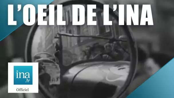 1957 : Course de lenteur, rue Lepic | L'oeil de l'INA