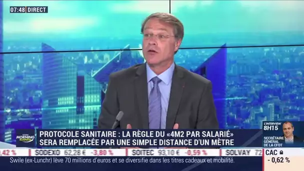 François Asselin (CPME) : La CPME veut l'abandon des protocoles sanitaires dans les entreprises