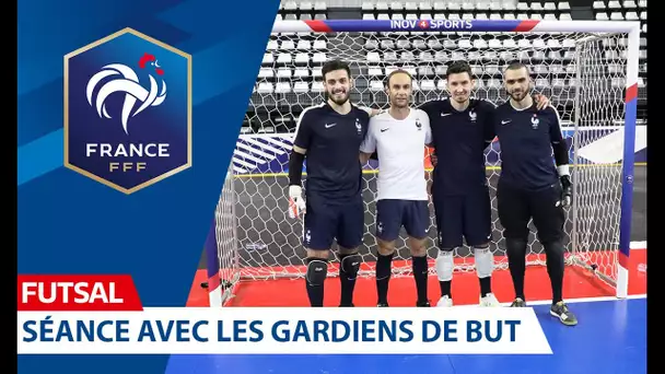 Futsal : Séance avec les gardiens de but I FFF 2019-2020