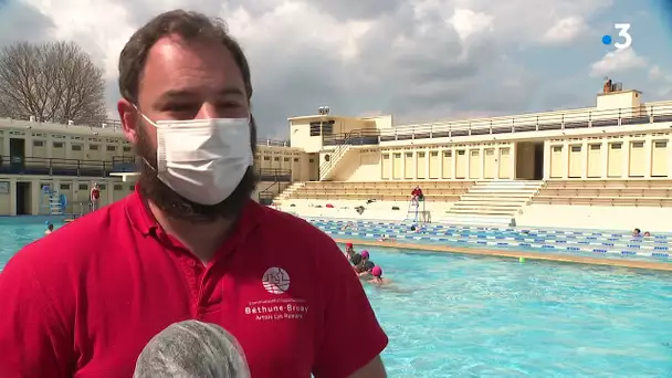 Réouverture de la piscine Art Déco de Bruay-la-Buissière.