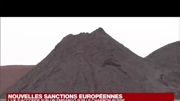 Les 27 s'accordent sur un embargo sur le charbon russe • FRANCE 24