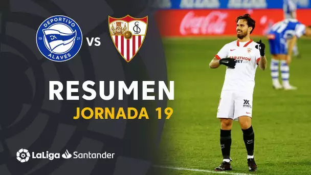 Resumen de Deportivo Alavés vs Sevilla FC (1-2)