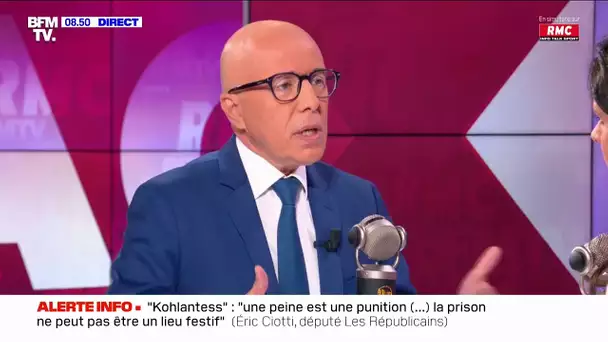 Ciotti : "Ces propos du président sont extraordinairement inquiétants"