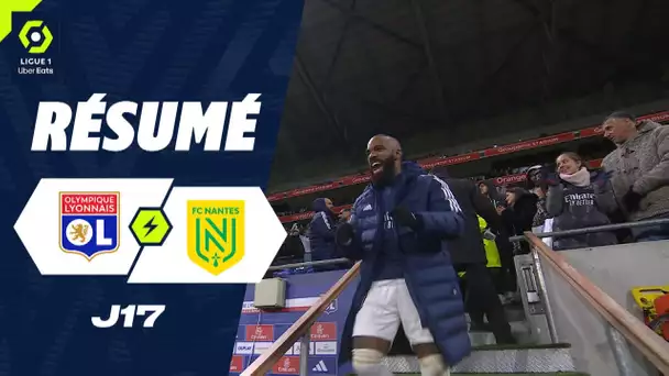 OLYMPIQUE LYONNAIS - FC NANTES (1 - 0) - Résumé - (OL - FCN) / 2023/2024