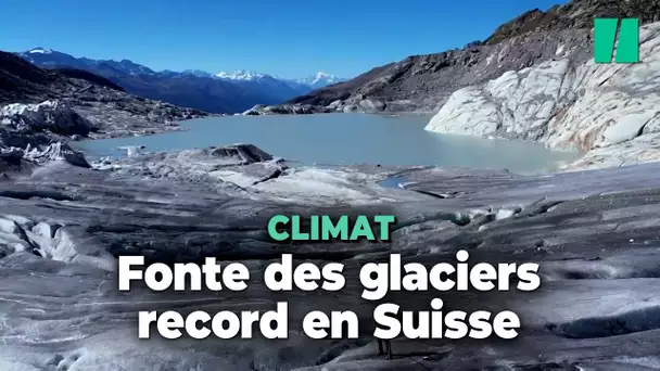 Les glaciers suisses ont fondu autant en deux ans qu’entre 1960 et 1990