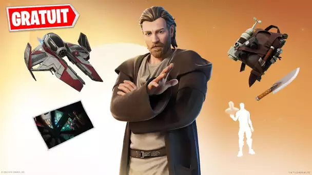 COMMENT GAGNER GRATUITEMENT LE SKIN OBI-WAN KENOBI SUR FORTNITE ! (FORTNITE NEWS)