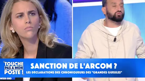 Sanction de l'Arcom ? Retour sur les déclarations des chroniqueurs des "Grandes Gueules"