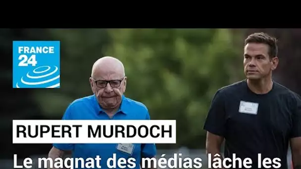 Rupert Murdoch lâche les rênes de son empire médiatique, son fils Lachlan lui succède • FRANCE 24