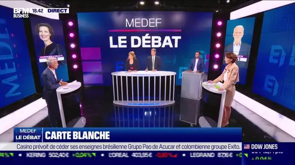 Patrick Martin répond aux question de Stéphane Manigold