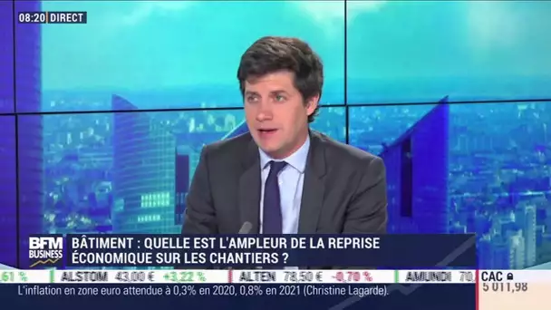 Julien Denormandie (Ministère du Logement) : L'ampleur de la reprise économique sur les chantiers