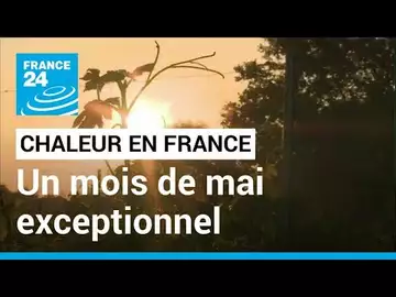 Episode de chaleur en France : un mois de mai exceptionnel • FRANCE 24