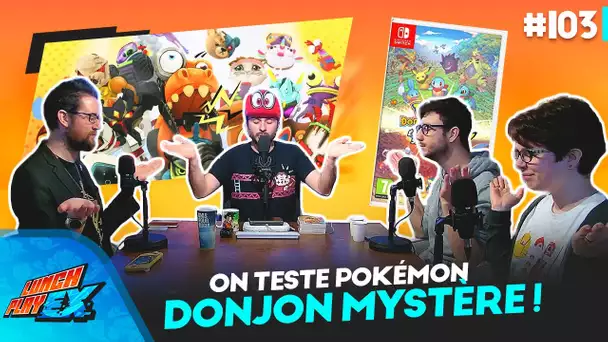 Découverte du nouveau jeu de Webedia et notre avis sur Pokemon Donjon Mystère | Lunch Play EX #103