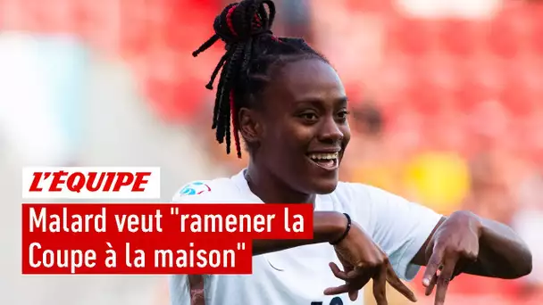 Euro féminin 2022 - Melvine Malard veut "ramener la Coupe à la maison"