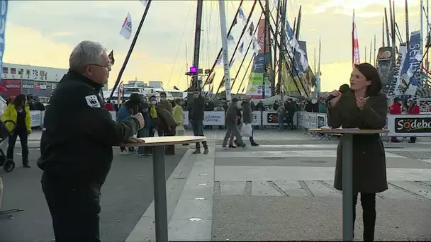 Vendée Globe 2020 : 1er jour du village avec Charlie Dalin, Sébastien Simon et JJ Laurent, PDG PRB