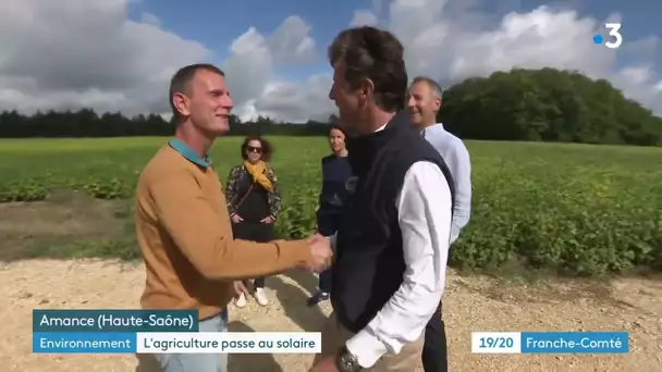 Haute-Saône : une première mondiale dans un champ de soja
