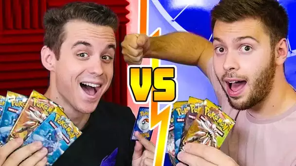 POKEMON CARD BATTLE OPENING - CHALLENGE EN COUPLE !