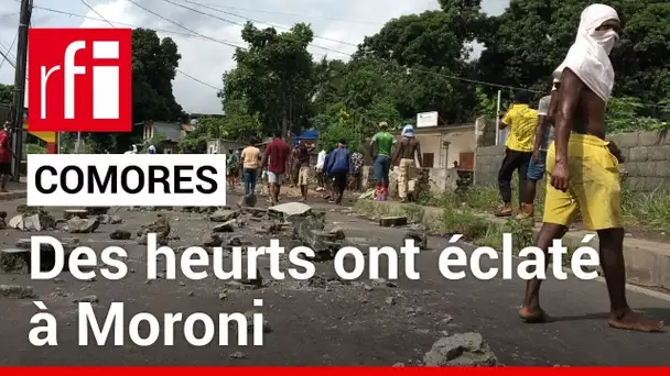 Comores: après l'annonce des résultats de la présidentielle, des heurts éclatent à Moroni