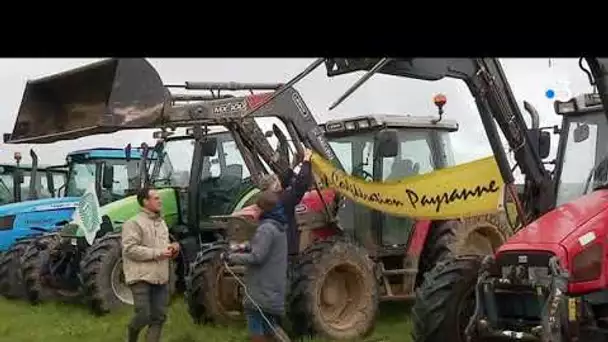 Guipry Messac agriculteurs contre implantation parc Avalonys