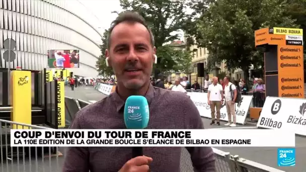 Tour de France : la 110e édition s'élance de Bilbao en Espagne • FRANCE 24