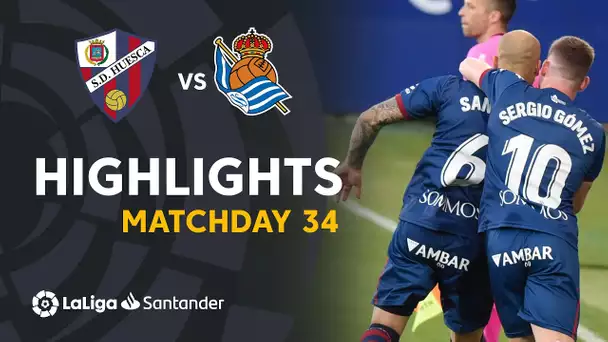 Highlights SD Huesca vs Real Sociedad (1-0)