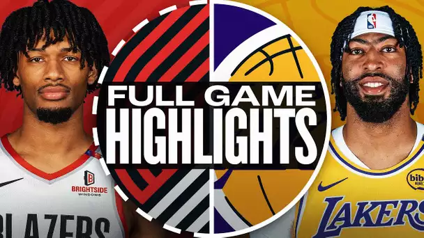 TRAIL BLAZERS at LAKERS | FULL GAME HIGHLIGHTS | December 8, 2024