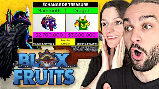 ON DOIT TRADE LE FRUIT DU DRAGON SUR BLOX FRUITS !