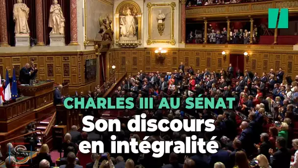 Charles III devant le Sénat : découvrez son discours en intégralité