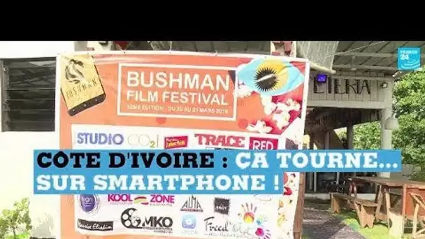 En Côte d'Ivoire, un festival récompense les films tournés avec un smartphone