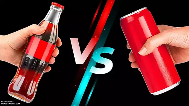 Pourquoi le soda a un goût différent entre une canette et une bouteille ?