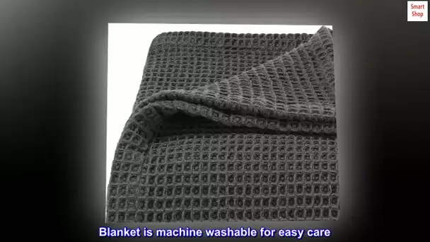 Vera Wang   King Blanket, Luxury Cotton Bedding, Plush & Heavyweight Home Decor