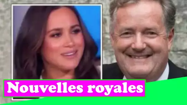 Je suis disponible!' Piers Morgan se moqu.e de Meghan Markle avec une offre d'interview après Ellen