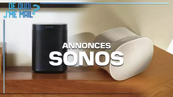 Sonos annonce 2 nouvelles enceintes compatibles Bluetooth - DQJMM (1/2)