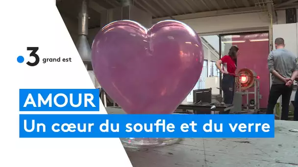 Saint-Valentin : soufflez un coeur en verre au CIAV de vannes-le-Châtel