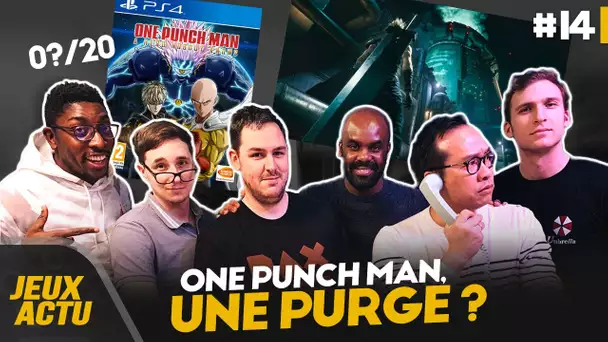Notre avis sur FF7 Remake et la PURGE One Punch Man | JEUXACTU #14