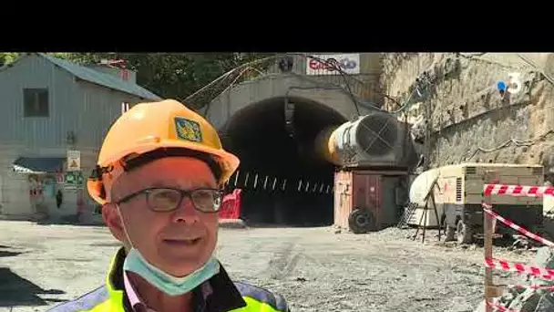Reprise des travaux du Tunnel de Tende