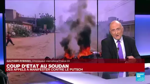 Coup d'Etat au Soudan : des appels à manifester contre le putsch • FRANCE 24