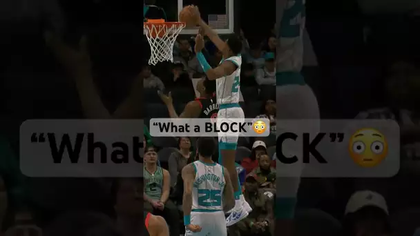 Brandon Miller Makes The UNREAL BLOCK😤Then Converts On The Other End! 🔥👀| #Shorts