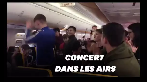 Ces étudiants en musique irlandaise ont enflammé ce vol Ryanair