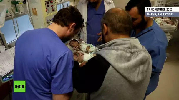 🇵🇸 Bande de Gaza : des bébés évacués de l'hôpital Al-Shifa
