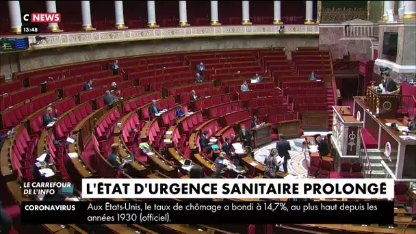 Prolongation de l'Etat d'urgence sanitaire : vifs débats à l'Assemblée nationale