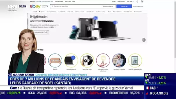 Sarah Tayeb (eBay France) : Près de 7 millions de Français envisagent de revendre leurs cadeaux