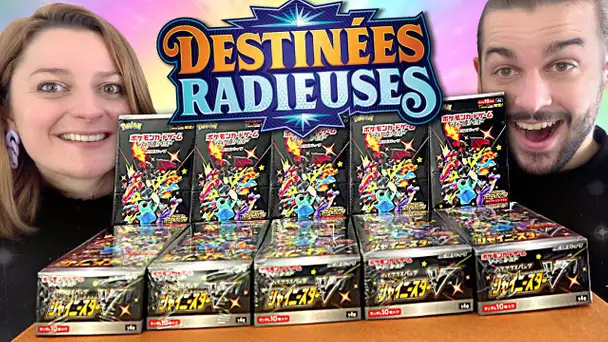 DUEL OUVERTURE POKEMON SHINY STAR V ! LA MEILLEURE EXTENSION POKEMON DESTINEES RADIEUSES !