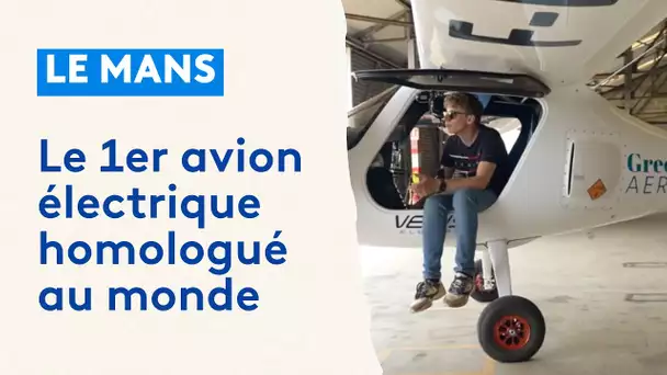 Sarthe : décollage du 1er avion électrique