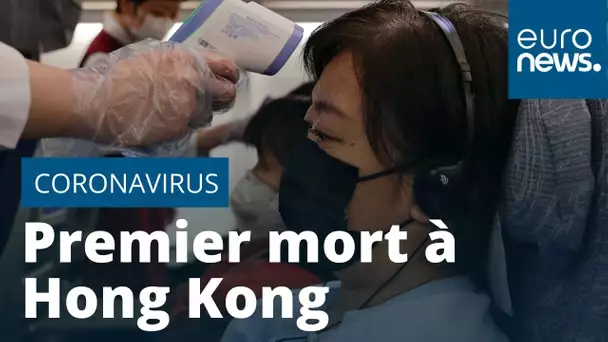 Un premier mort du coronavirus à Hong Kong