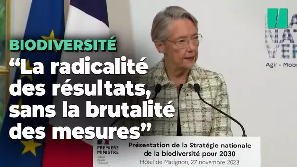 Borne promet de la « radicalité » pour la biodiversité