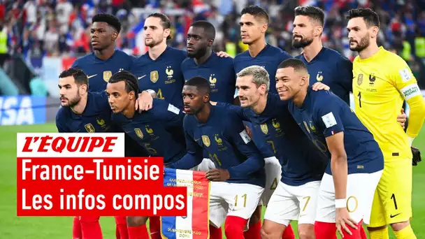 France-Tunisie : 7 changements annoncés dans la composition d'équipe des Bleus