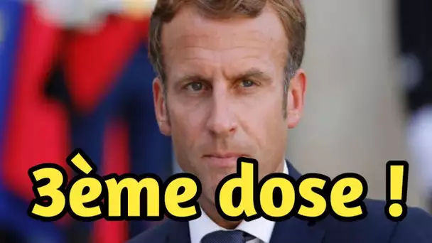 Emmanuel Macron annonce la 3ème dose obligatoire pour avoir un pass sanitaire valide